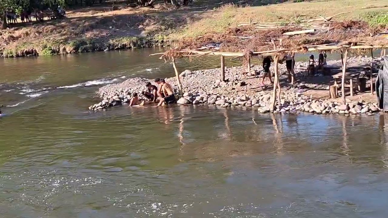 RIO PAZ ELSALVADOR (FRONTERA LAS CHINAMAS🇸🇻😱👌