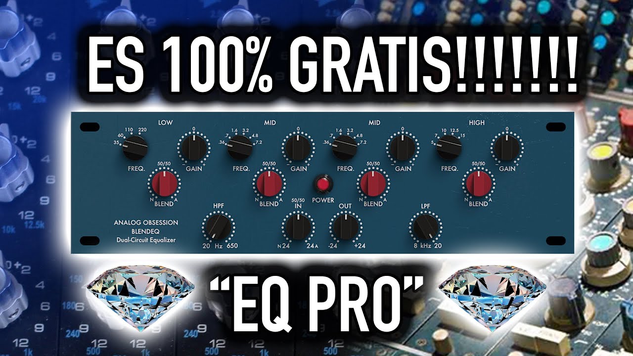 EQ PRO 🤟🏼 Lo más NUEVO y GRATIS de Analog Obsession (Plugin Gratis para mezclar y masterizar) 🤩