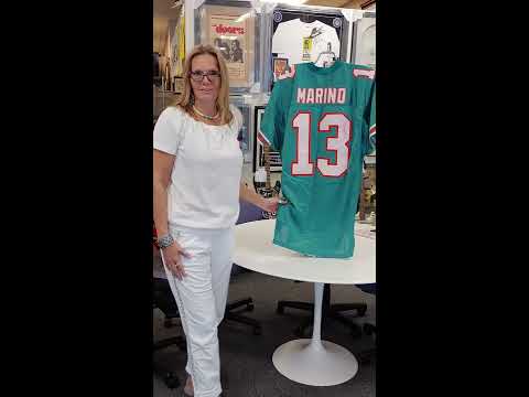 miami dolphins game worn jersey