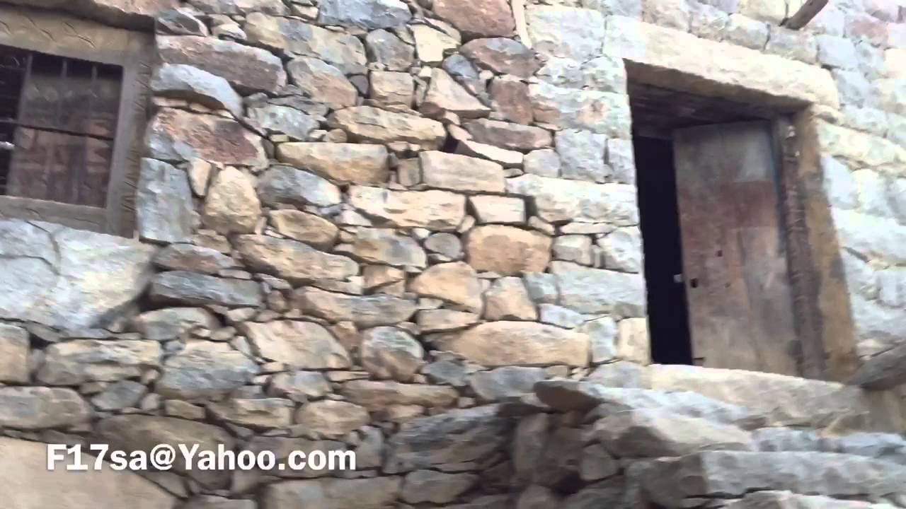 المنازل الاثرية بقرية البركة بمدينة بلجرشي