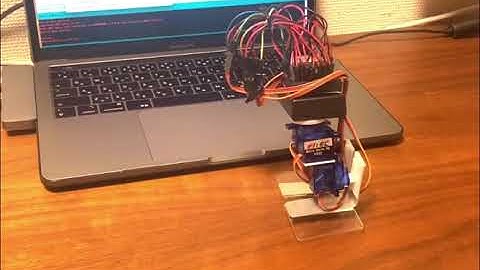 M5Atom Liteで作るシンプル４軸二足歩行ロボット