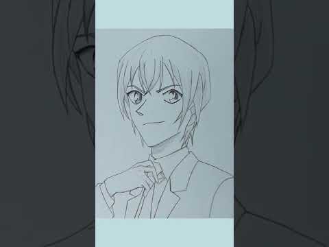 Video Vẽ Amuro Tooru - Conan | Vẽ Anime | Cong Dan Art - youtube