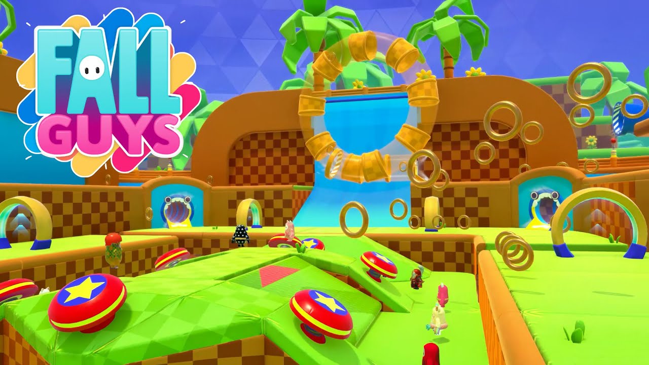 [Fall Guys] S1 FFA Bean Hill Zone (Sonic's Adventure Event) YouTube