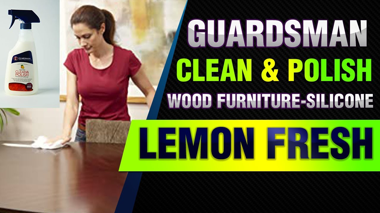 Guardsman 461300 Clean & Polish For Wood FurnitureSilicone Free, UV