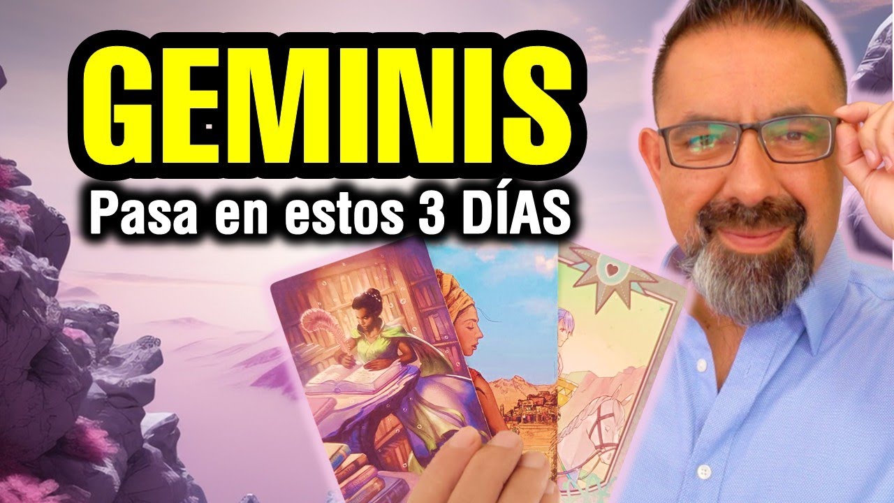 Géminis ♊️ 3 MILAGROS inminentes. Llegan del CIELO 🔮 TAROT dinero, amor ...