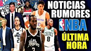 Kawhi RENUEVA ? Mas TRASPASOS en BOSTON CELTICS ? Bolmaro VIAJA a la NBA ? Nets Warriors y mas