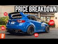 How Much Did the ULTIMATE Subaru WRX STI Cost to Build?