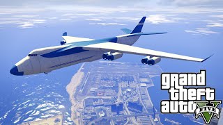 هذه هي أضخم طائرة في قراند 5 لن تصدق ما ستراه عيناك | GTA V Giant Cargo Plane