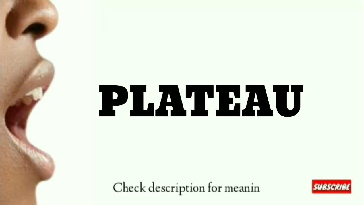 How to pronounce Plateau (Jos) | Location, Culture, Tribe, Language ...