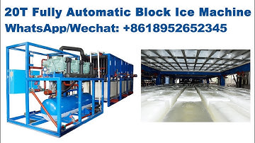How to produce 20T block ice each day？