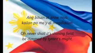 Philippine National Anthem - \