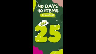 Day 25 - 40 Days 40 Items Challenge #declutteringtips #declutteryourlife #declutterchallenge by The Declutter Hub 136 views 2 months ago 1 minute, 27 seconds