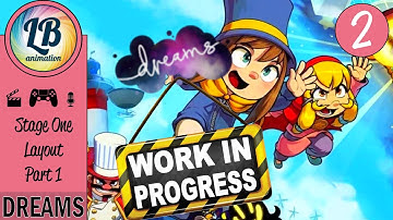 LIVE - Creating a Colourful Platformer Game! - Designing Stage One Part 1 - Dreams PS4 Gameplay