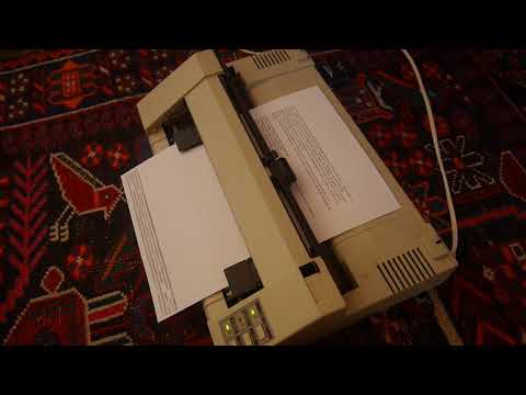 Amstrad DMP 3000 dot matrix printer