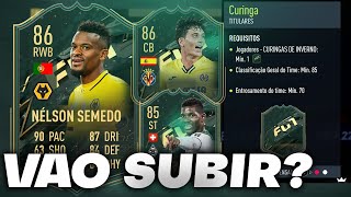 CURINGAS SERAO USADOS EM DME FUTUROS FIFA 22 ULTIMATE TEA