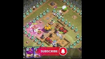 Only Heroes vs goblin map level 21 #clashofclans #like #viral #trending #views