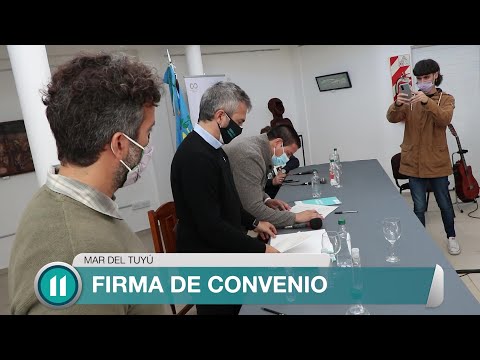 Firma de convenio