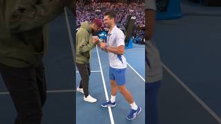 Nick Kyrgios' BRILLIANT interview with Novak Djokovic 😂