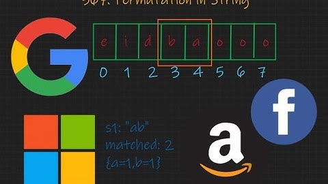 PART 2 Permuations in String - Sliding Window - Leetcode 567 - Python and Java