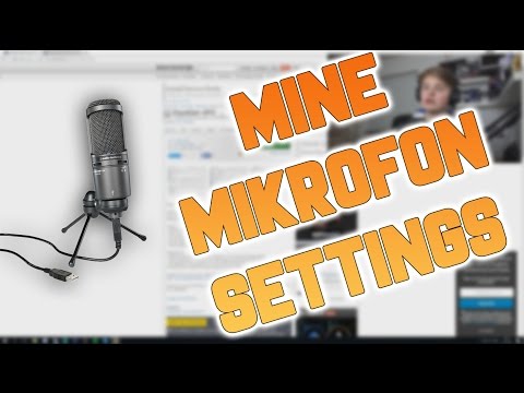 [DK] MINE MIKROFON SETTINGS! Hvordan du får mest ud af din studiemikrofon!