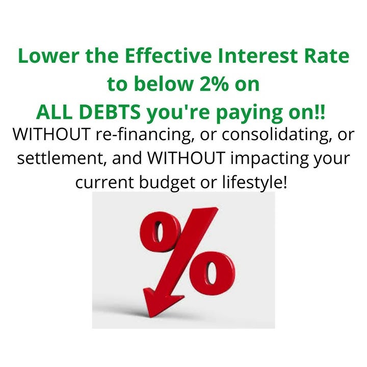 Lower Your Effective Interest Rate to below 2%!  Gain equity Faster! Save Thousands in Interest!