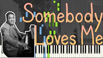 Art Tatum - Somebody Loves Me 1943 (Stride Piano Synthesia)