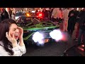 SUPERCARS in LONDON October 2023! Extremely LOUD Gintani SVJ!