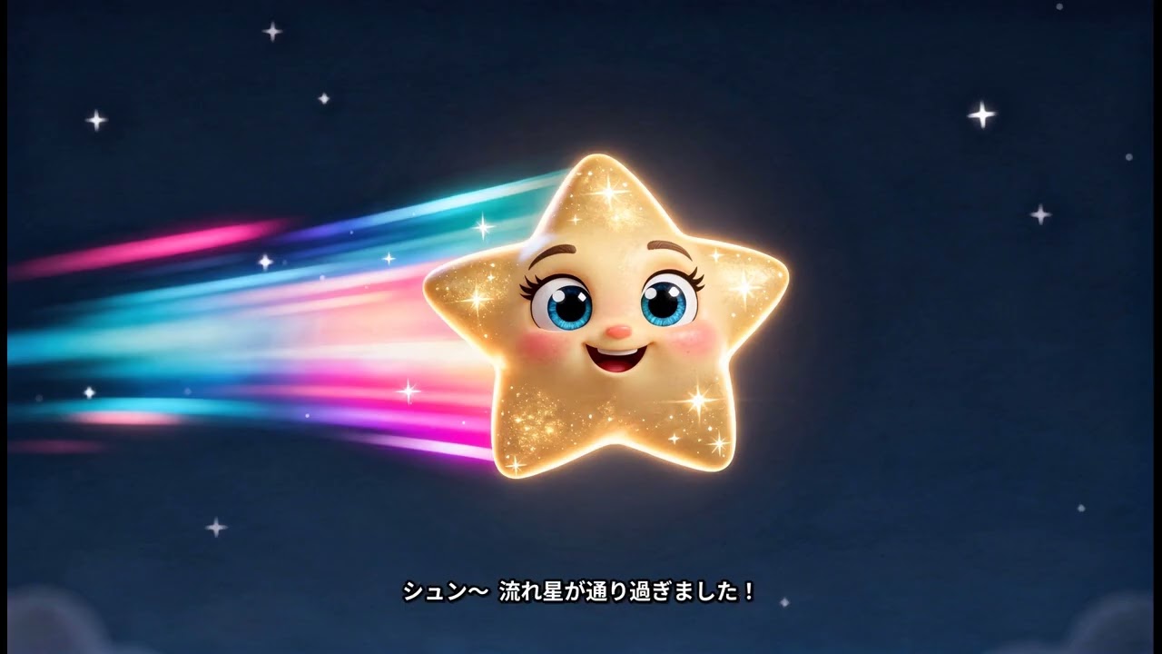 🧚 ぴょんぴょん小さなライオンの夜空探検 | 子供向け童話 | おやすみ絵本