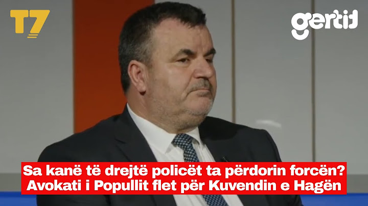 Sa kanë të drejtë policët ta përdorin forcën? Avokati i Popullit flet për Kuvendin e Hagën | T7