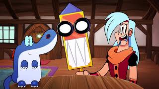 Poderosas Magiespadas Magiespada Máscara Cartoon Network