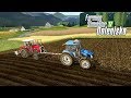 Manure  plowing  cultivating in dolenjska uth17  farming 17