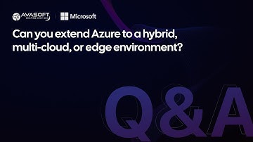 How do I extend Azure to a hybrid multi-cloud or edge environment?