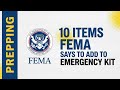 11 Items FEMA Wants You To MUST Keep In Your Home