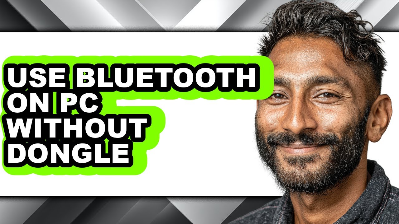 How to Use Bluetooth on Pc Without Dongle (easy Method) - YouTube