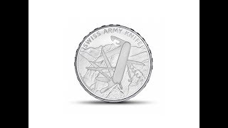 Swiss Army Knife (Victorinox) Commemorative Coin 20 CHF 2018