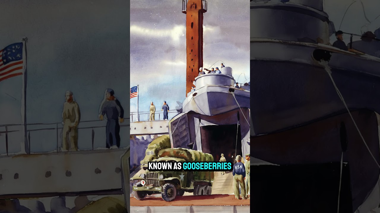 Mulberry Harbors - The Allied Secret Weapon At Normandy