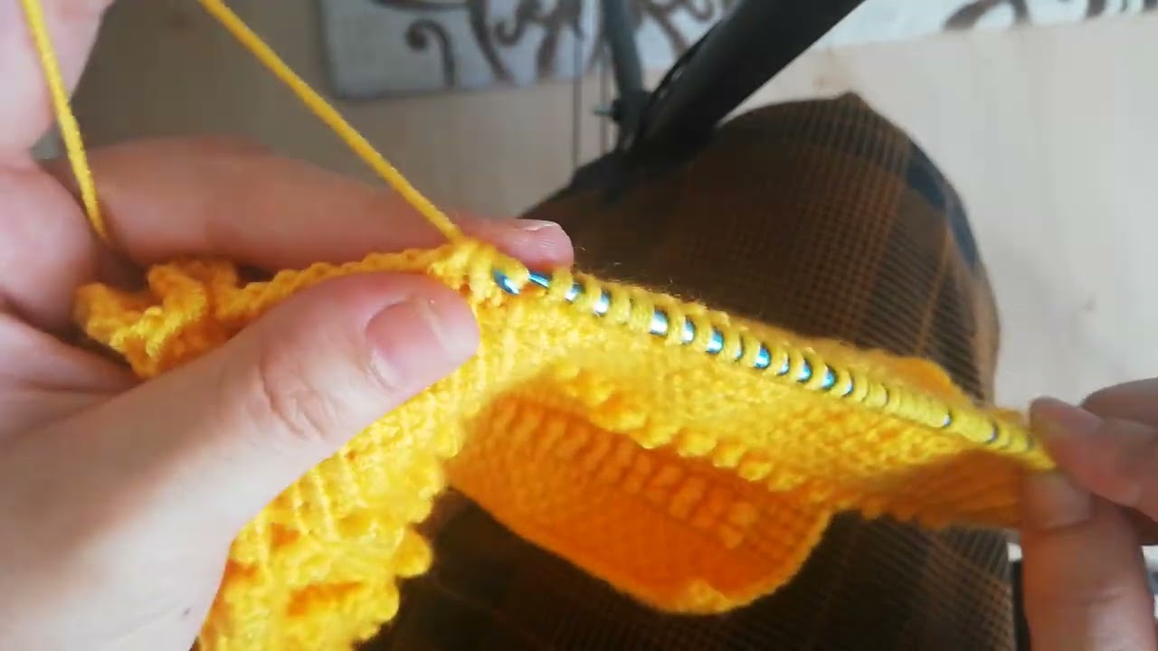 Tunus işi yelekte koltuk kesimi 🥰