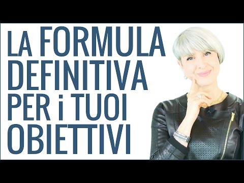 VLOG #7 La FORMULA DEFINITIVA per i TUOI OBIETTIVI - Crescita Personale con Simona Vignali