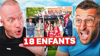 On Réagit À La Plus Grosse Famille Deurope 18 Enfants