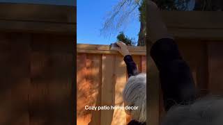 Solar Deck Lights for Balcony &amp; Patio#homeimprovement#patiodesign #solarlight #homedecor