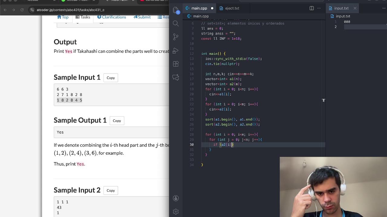 Day 3 doing Competitive Programming until I get a job at a FAANG company | No talking