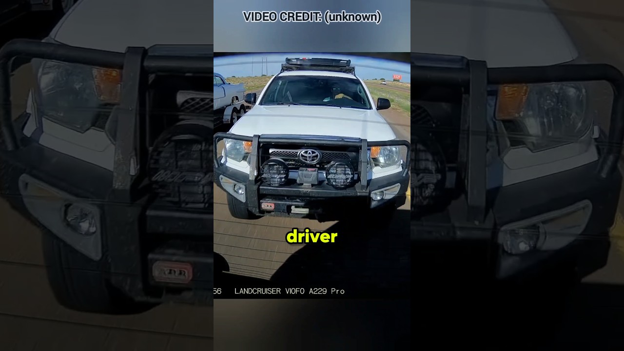 Impatient Road Rager Crashes Into Car!