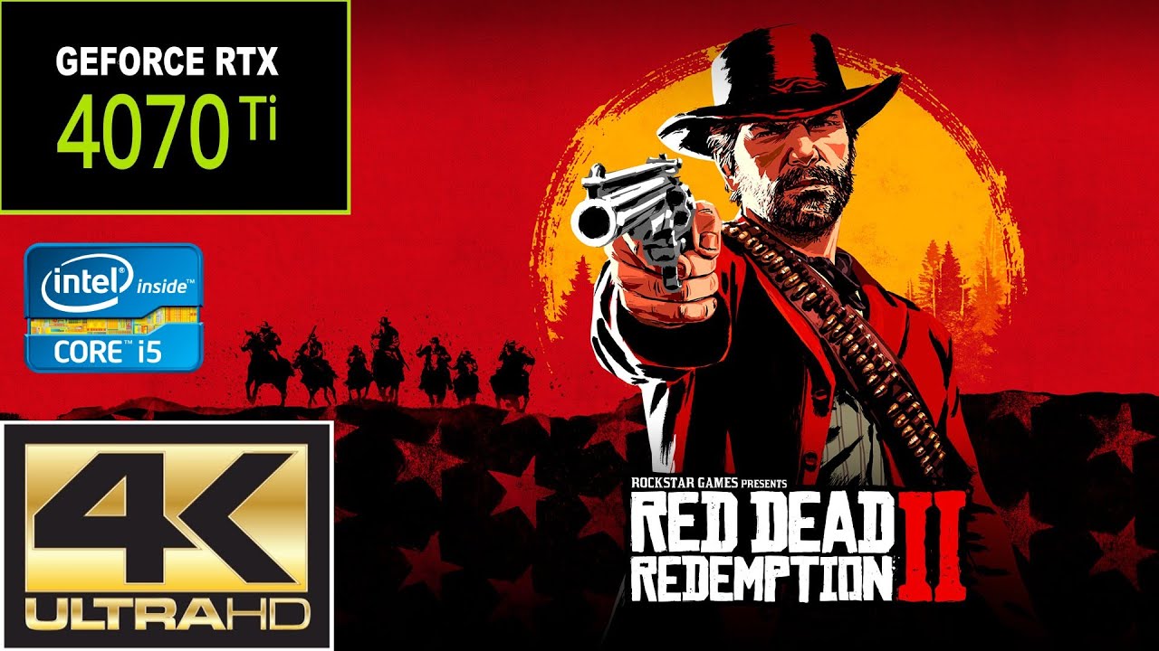 Red Dead Redemption 2/ 4K / 4070Ti / NO DLSS Performance YouTube