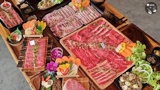 วัวกริลล์ yakiniku&steak ปิ้งย่างเนื้อวากิวไทย-ญี่ปุ่น ราคาหลักร้อย คุณภาพสุดพรีเมี่ยมร้านเด็ดชลบุรี