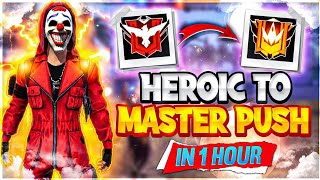 Heroic To Master Push In 1 Hour (part - 1 ) || DS Gaming ||