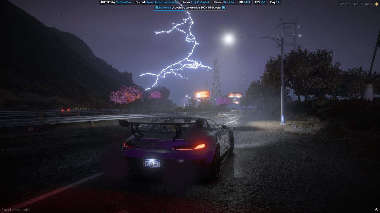 Busted EU With Sound Alerts VOD