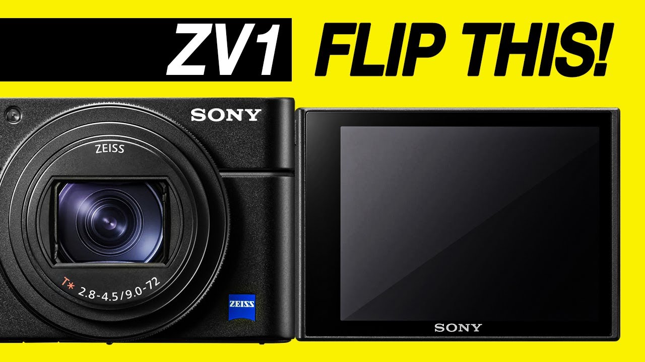 SONY ZV1 TIME TO FLIP OUT...SCREEN! Vloggers this is it! YouTube