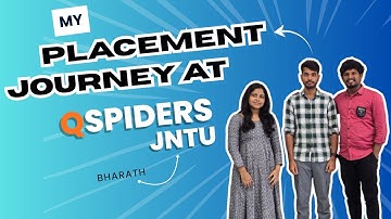 My Placement Journey At | Qspiders | JNTU