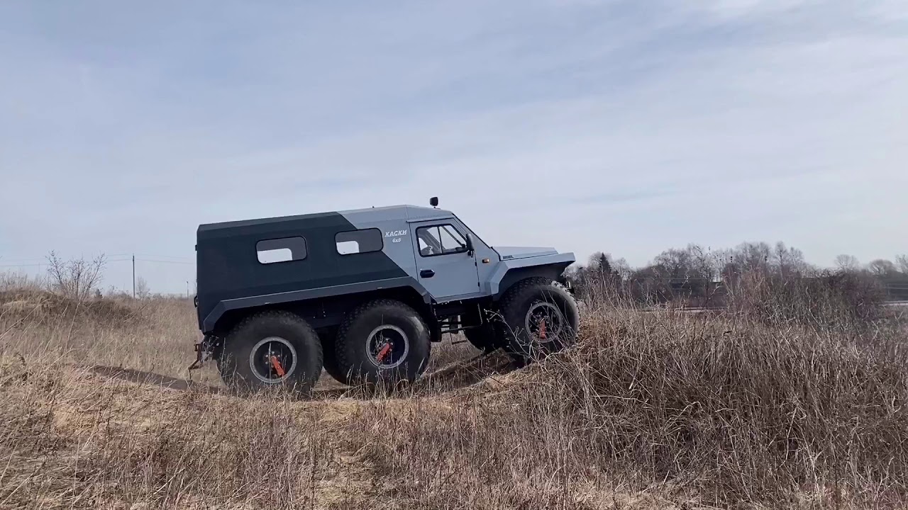 ТРЭКОЛ ХАСКИ 6Х6 - YouTube