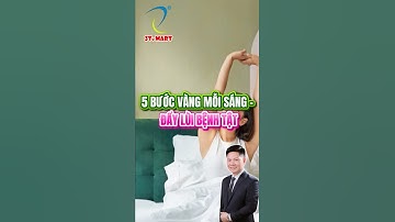 5 BƯỚC VÀNG MỖI SÁNG – SỐNG KHỎE KHÔNG CẦN THUỐC 🌿